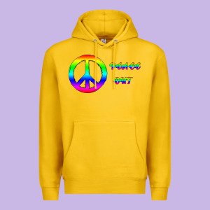 Peace Out Premium Hoodie Designed By Bettercallsaul