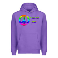 Purple Peace Out Premium Hoodie - Bettercallsaul