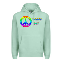 Seafoam Peace Out Premium Hoodie - Bettercallsaul