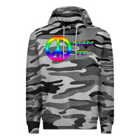 Slate Camo Peace Out Premium Hoodie - Bettercallsaul
