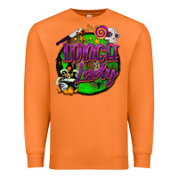Carrot halloween lunch lady Premium Sweatshirt - BarkalooDesign