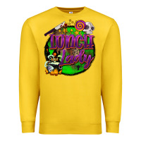 Lemon halloween lunch lady Premium Sweatshirt - BarkalooDesign