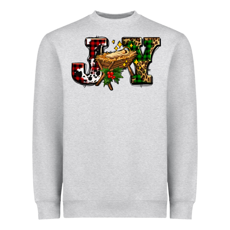 Joy With Baby Jesus Ado Heavyweight Sweatshirt by AdoDesignShop | Teevron