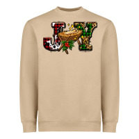 Mushroom joy with baby jesus ado Heavyweight Sweatshirt - AdoDesignShop