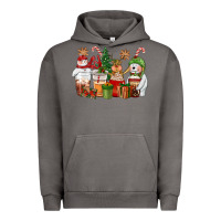 Pigment Tornado christmas polar bear reindeer and snowman coffee c Urban Hoodie - CowGirlArtShop