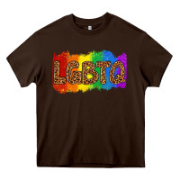 Chocolate Brown lgbtq Heavy Core Tee - texasbilliewilder