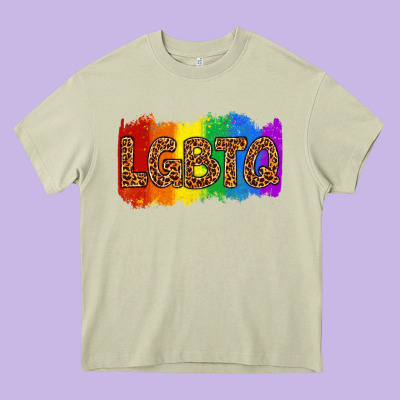 Lgbtq Heavy Core Tee Designed By Texasbilliewilder
