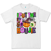 White Hallowen Boo Premium Tee - AdoDesignShop