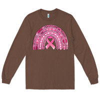 Chestnut breast cancer awareness rainbow Long Sleeve Tee - Jasminsmagicworld