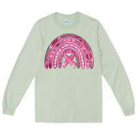 Matcha breast cancer awareness rainbow Long Sleeve Tee - Jasminsmagicworld