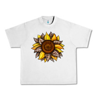 Lunar Rock sunflower leopard Urban Heavy Tee - JahusDesignShop