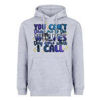 Heather Grey you cant throw me to the wolves they come when i c Heavyweight Hoodie - Artiststas
