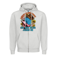 Dove Grey lord have mercy baby got her blue jeans on Zipper Hoodie - NancyCooperArtShop