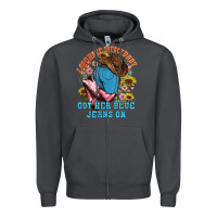 Smoke lord have mercy baby got her blue jeans on Zipper Hoodie - NancyCooperArtShop