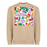 Mushroom math seamless pattern Heavyweight Sweatshirt - BundleAndBundleShop