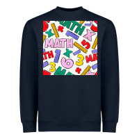 Math Seamless Pattern Heavyweight Sweatshirt | Teevron