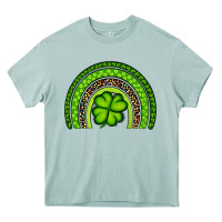 Arona St. Patrick's Day Shamrock Rainbow Heavy Core Tee - Artiststas