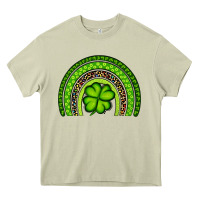 Mossy St. Patrick's Day Shamrock Rainbow Heavy Core Tee - Artiststas