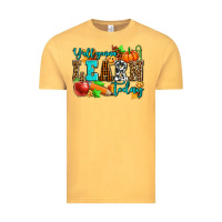 Vintage Mustard y'all gonna learn today pumpkin and pen Vintage Tee - AdoDesignShop