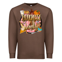 Chestnut fall  lunch lady Premium Sweatshirt - BarkalooDesign