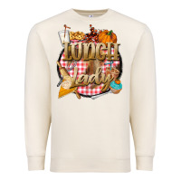 Sandshell fall  lunch lady Premium Sweatshirt - BarkalooDesign