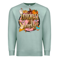 Seafoam fall  lunch lady Premium Sweatshirt - BarkalooDesign