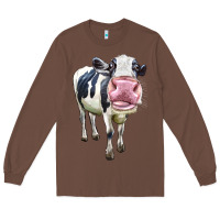 Cute Holstein Long Sleeve Tee | Teevron