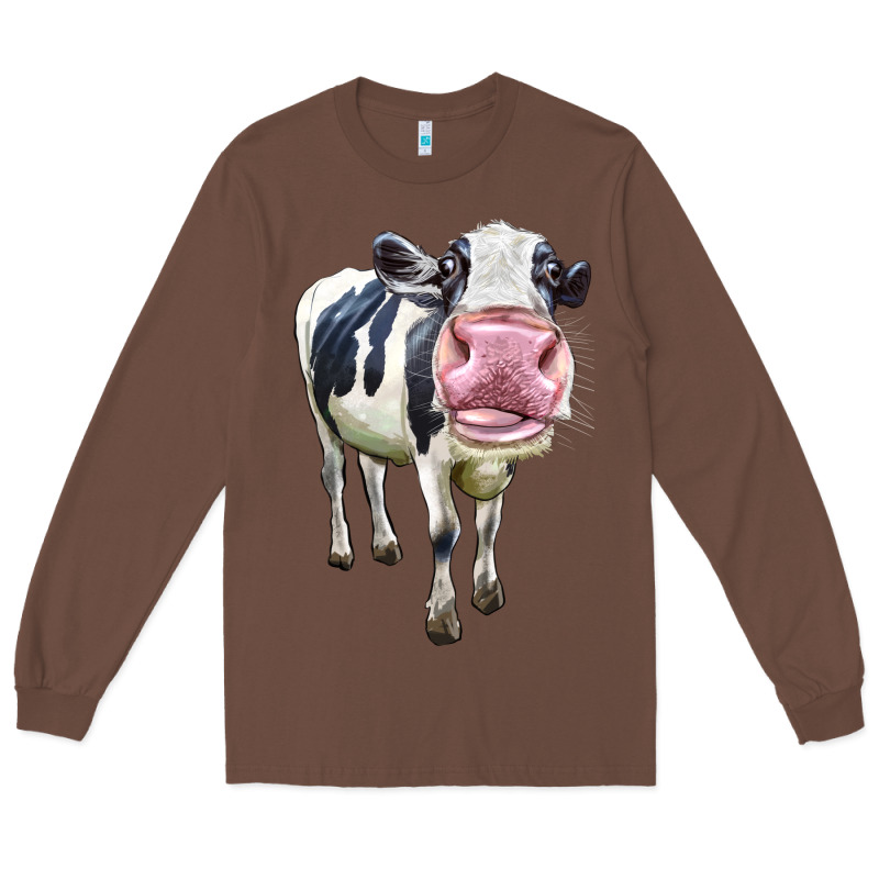 Cute Holstein Long Sleeve Tee by LillyAllenDesigns | Teevron