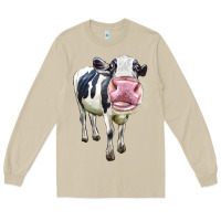Mushroom Cute Holstein Long Sleeve Tee - LillyAllenDesigns