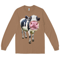 Toasted Coconut Cute Holstein Long Sleeve Tee - LillyAllenDesigns