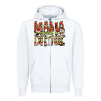 White mama needs a drink Zipper Hoodie - NancyCooperArtShop