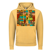 Hello Fall Pumpkin Vintage Hoodie | Teevron