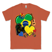 Copper brazil hearts Classic Tee - NancyCooperArtShop