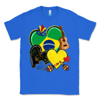 True Royal brazil hearts Classic Tee - NancyCooperArtShop