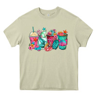 Mossy mermaid tail coffee cups Heavy Core Tee - Zillion Design Studio