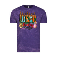 Cloud Purple lunch lady with onions Vintage Tee - AdoDesignShop