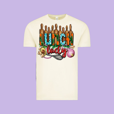Lunch Lady With Onions Vintage Tee Designed By Adodesignshop