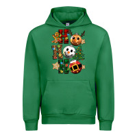 Emerald ho ho ho christmas Urban Hoodie - CowGirlArtShop