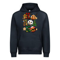 Navy ho ho ho christmas Urban Hoodie - CowGirlArtShop