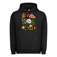 Pigment Black ho ho ho christmas Urban Hoodie - CowGirlArtShop