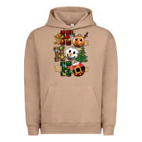 Pigment Burro ho ho ho christmas Urban Hoodie - CowGirlArtShop