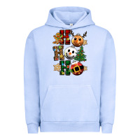 Pigment Grape Ice ho ho ho christmas Urban Hoodie - CowGirlArtShop