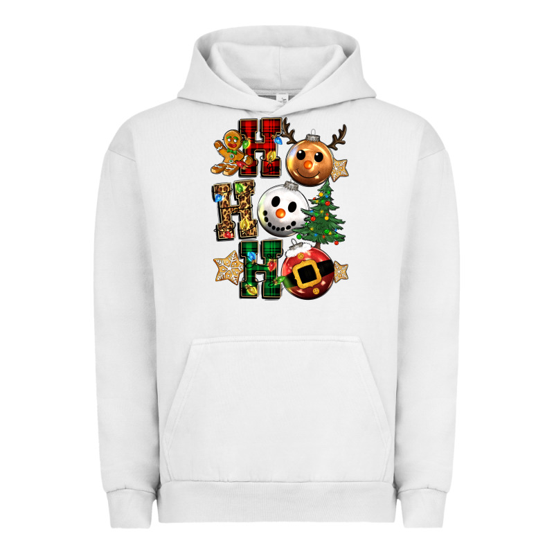 Ho Ho Ho Christmas Urban Hoodie by CowGirlArtShop | Teevron
