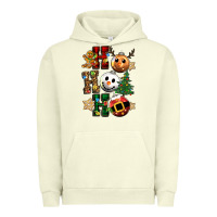 Pigment Pistachio ho ho ho christmas Urban Hoodie - CowGirlArtShop