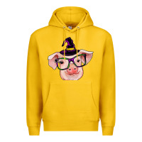 Lemon pig with halloween Premium Hoodie - RanaPortraitStore