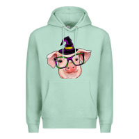 Seafoam pig with halloween Premium Hoodie - RanaPortraitStore