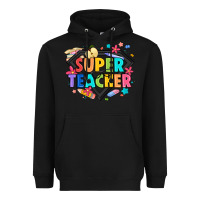 Black super teacher Heavyweight Hoodie - Artiststas