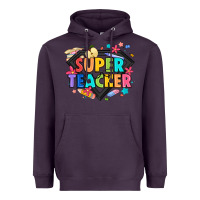 Plum super teacher Heavyweight Hoodie - Artiststas