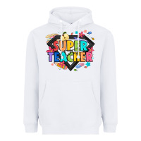 White super teacher Heavyweight Hoodie - Artiststas