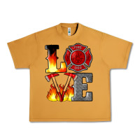 Peanut Butter firefighter love Urban Heavy Tee - Artiststas